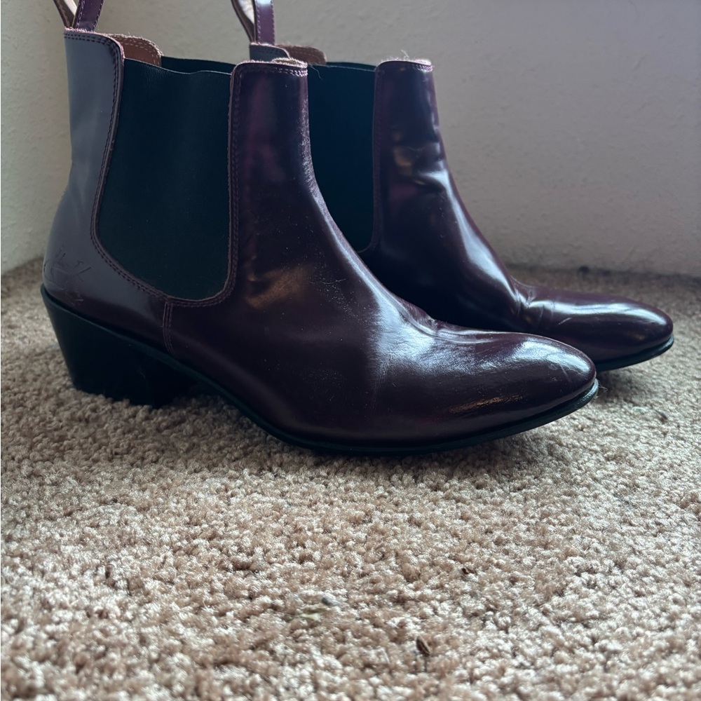 John Fluevog Cairo boot in Oxblood